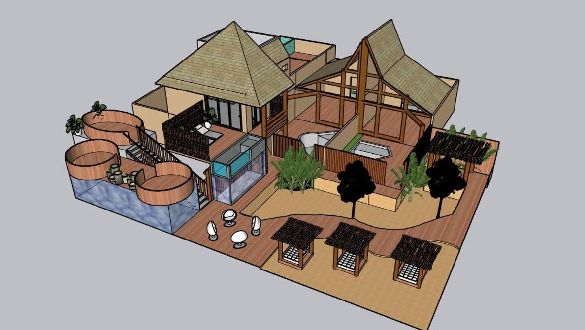 Villa Pantai Boutique Hotel Atins Eksteriør bilde
