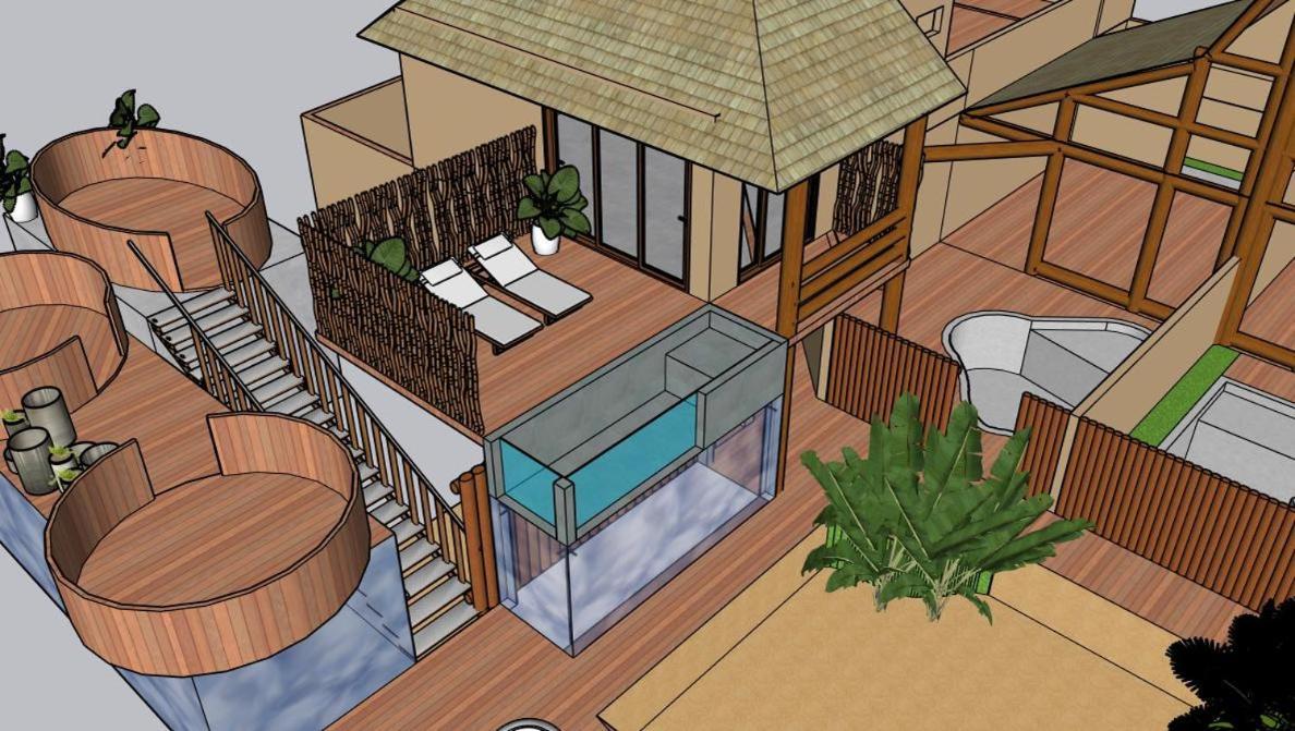 Villa Pantai Boutique Hotel Atins Eksteriør bilde